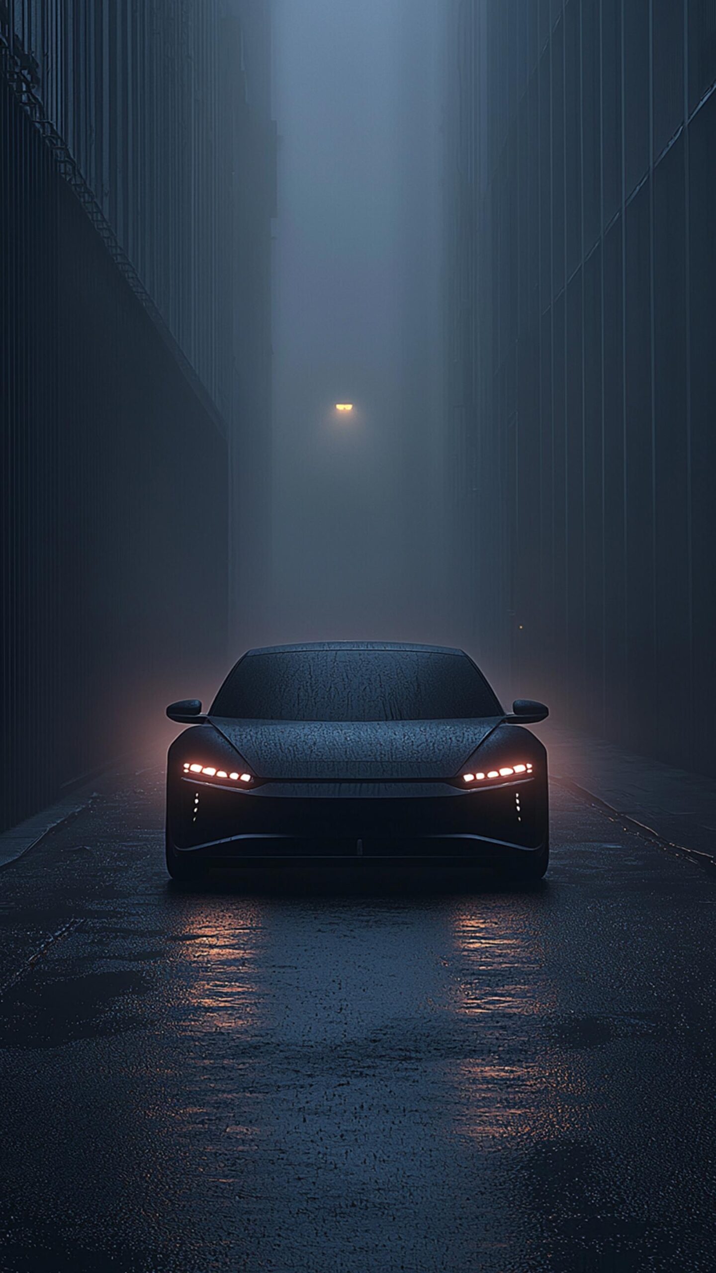 Dark Car Wallpaper