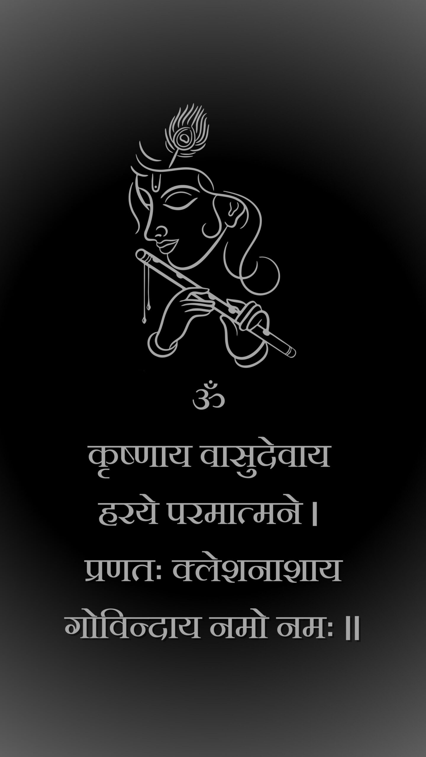 Krishnay Vasudevay Harye Parmatmane Wallpaper