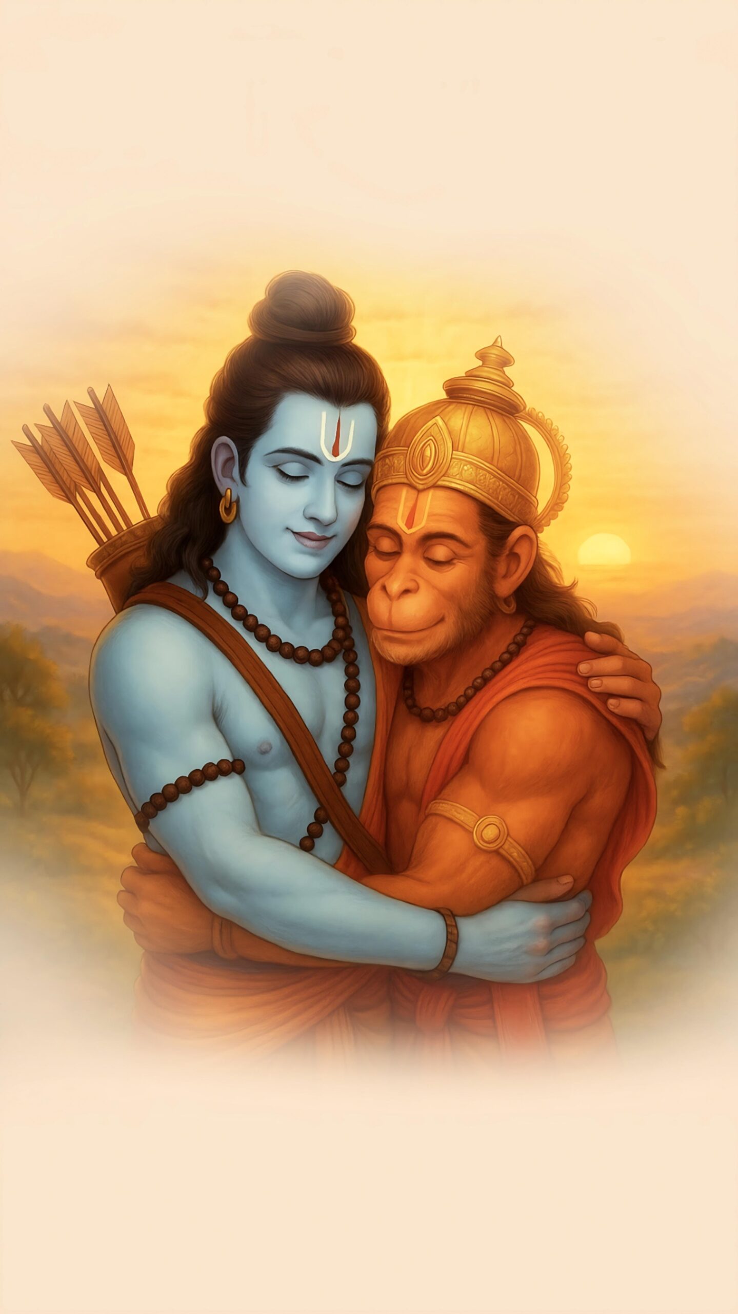 Ram Hanuman Hd Wallpaper