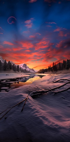 Winter Sunset